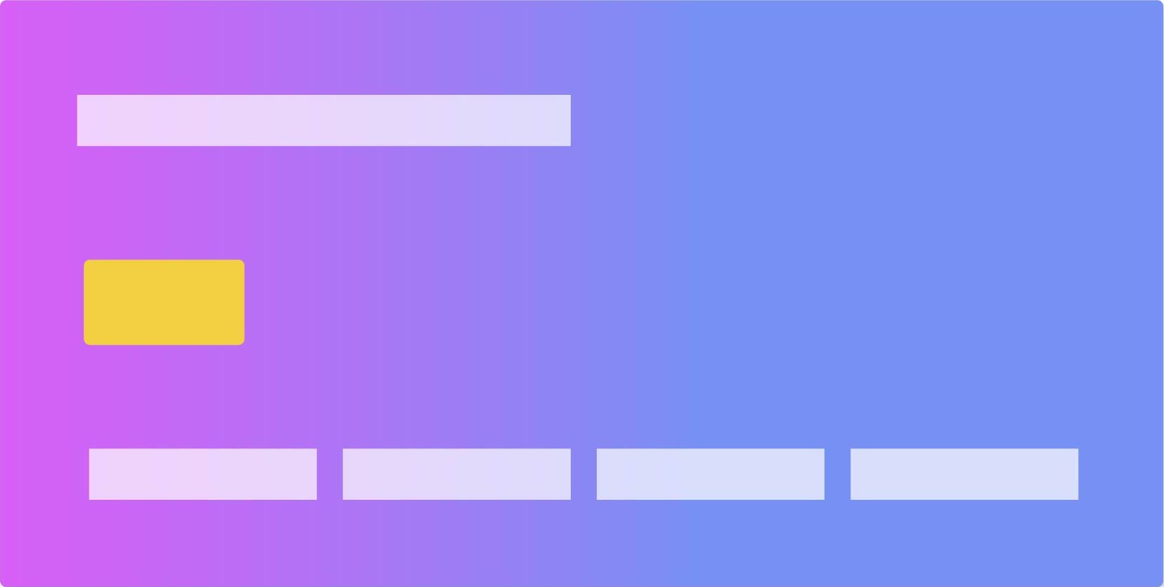 A blue and purple mockup of a credit card